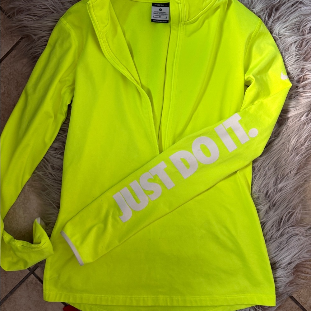 Nike Dri-FIT Neon Green Shirt